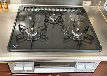 ガスコンロの交換　株式会社GROW